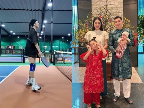 Vợ trẻ kém 37 tuổi của Quang Minh diện đồ xuyên thấu đi chơi pickleball, khoe dáng nuột nà sau khi trùng tu nhan sắc