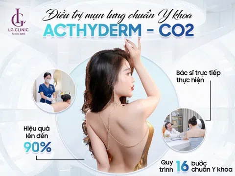 Acthyderm - CO2: Công nghệ trị mụn thế hệ mới, không xâm lấn, không để lại sẹo