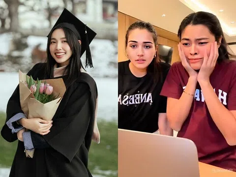 2 nàng hậu vướng tranh cãi vì nghi vấn "phông bạt du học Thạc sĩ": Á hậu khóc khi đỗ Harvard, Thùy Tiên bị tố "làm màu"