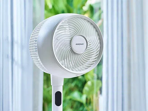 Giữ tâm trạng thoải mái giữa những ngày nắng nóng cùng quạt đối lưu không khí Acerpure Cozy