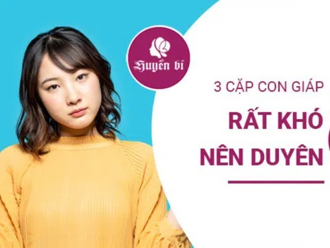 3 cặp con giáp khó đi đến cuối con đường