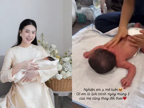 Sao Việt 24h: Mai Ngọc thuê bảo mẫu 24/7 chăm con đầu lòng, ở cữ trong biệt phủ nhà chồng thiếu gia như "nữ hoàng"