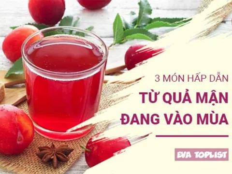 3 món ngon từ quả mận đang vào mùa, ai thử cũng mê