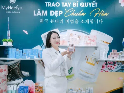 MyHaelyn bứt phá tại Beautycare Expo 2025 với công nghệ làm đẹp mới