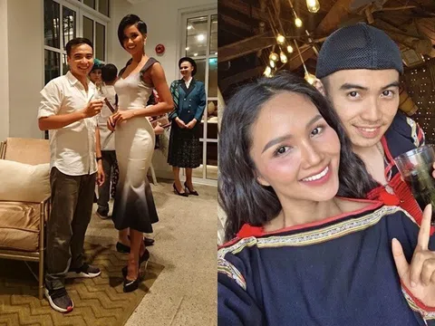 Chồng H'Hen Niê từng không dám mơ nói chuyện với hoa hậu vì thân phận, tự "bóc" chiều cao thật khi đứng cạnh bà xã