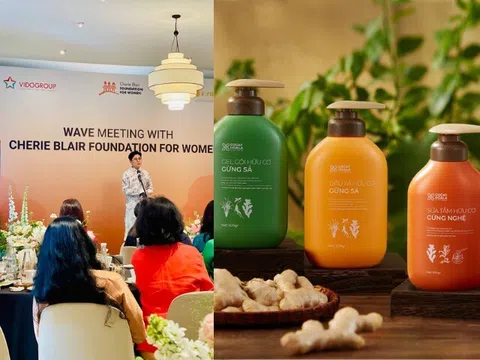 Cỏ Cây Hoa Lá góp tiếng nói doanh nghiệp Việt tại diễn đàn hỗ trợ nữ doanh nhân toàn cầu cùng VAWE & quỹ Cherie Blair