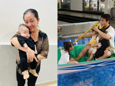 "Mẹ vắng nhà Ba là siêu nhân" tập 8: Các con của Lê Dương Bảo Lâm gây xúc động khi tưởng nhớ bà ngoại quá cố