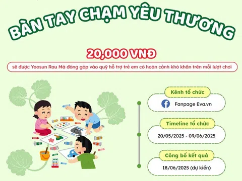 Minigame “Bàn Tay Chạm Yêu Thương” – Cùng bé vẽ lên mùa hè rực rỡ