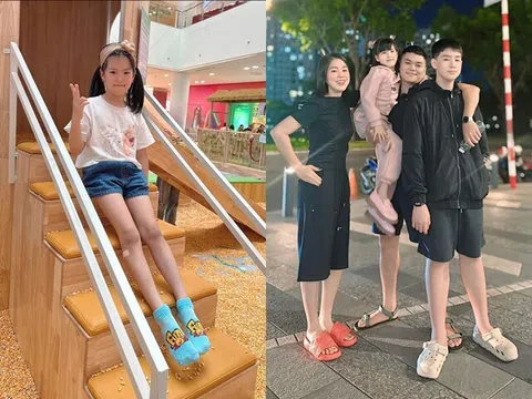 Con gái Lê Phương quyết tâm nối nghiệp mẹ, sở hữu đôi chân dài như người mẫu không kém cạnh anh trai Cà Pháo