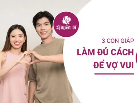 Tình yêu lớn hơn sĩ diện: 3 con giáp nam luôn đặt vợ lên hàng đầu