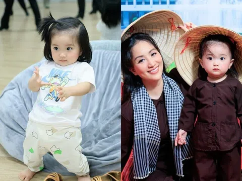 Con gái út nhà Phan Hiển hơn 1 tuổi đã xỏ giày để "học nghề", Khánh Thi bị giục sinh thêm vì ái nữ quá xinh