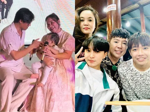 Sao Việt đưa con đi xét nghiệm ADN: Vợ Quý Bình vừa công bố kết quả, Long Nhật ôm bà xã khóc trong bệnh viện
