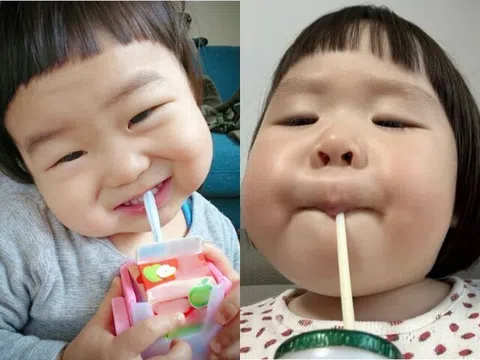 1001 khoảnh khắc siêu hài của các "Thánh ăn" khi được uống sữa đúng gu