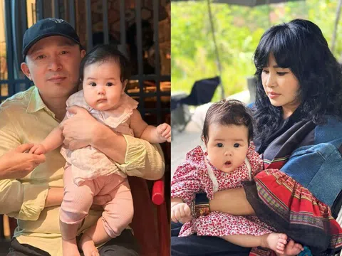 Quốc Trung cực "nghiện" cháu ngoại nhưng em bé nhìn thấy ông liền mếu khóc, diva Thanh Lam ngồi cạnh phải bật cười
