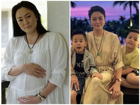 2 con trai của cô hiệu phó Văn Thùy Dương "lên chùa" từ khi còn trong bụng mẹ, giờ 6 tuổi rất thích nơi đây