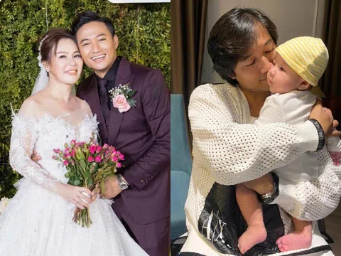 Vợ Quý Bình, doanh nhân Ngọc Tiền đặt tên con theo họ Lê của bố, nghe thôi đã thấy rất kêu