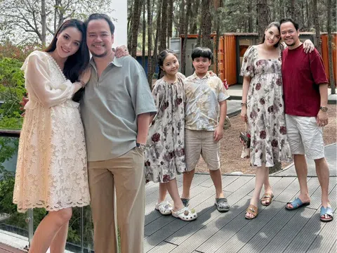 Trang Nhung sinh con thứ 3 với chồng đại gia ở tuổi 40