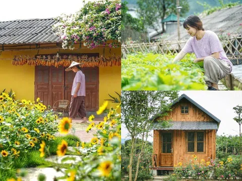 Cô gái 9X Yên Bái bỏ phố về quê, dành 4 năm làm nhà vườn đẹp như tranh