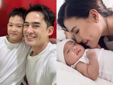 Lương Thế Thành và quý tử quốc tịch Mỹ khoe diện mạo mới nhìn tưởng anh em, Thúy Diễm bất ngờ mong có "tập 2"