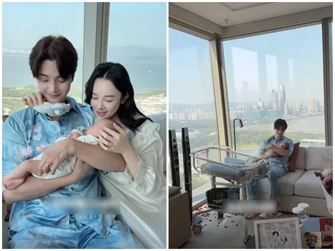 Sinh con đầu lòng, nữ DV ở phòng view hướng biển, thuê 11 người giúp việc chăm mẹ và bé, chi phí gây tranh cãi