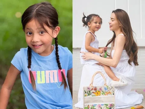 Ái nữ lai là phiên bản mini của Hồ Ngọc Hà: Dự đoán cao 1m75, mỗi tối đều tâm sự với bố mẹ bằng tiếng Anh