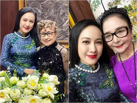 BTV Hoài Anh khoe ảnh bên 3 "huyền thoại", đặc biệt nhất là người làm khán giả nhớ câu "Thuê bao quý khách vừa gọi"