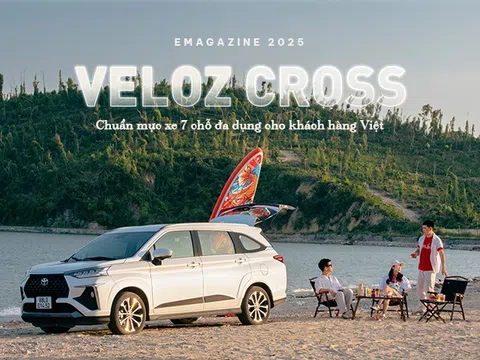 Veloz Cross - chuẩn mực của mẫu 7 chỗ đa dụng cho gia đình, đồng hành trong các chuyến đi