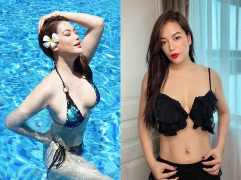 Trương Ngọc Ánh diện bikini bé xíu khoe "núi đôi" căng tràn, là "phú bà" không cần chồng vẫn bị đồn yêu đại gia