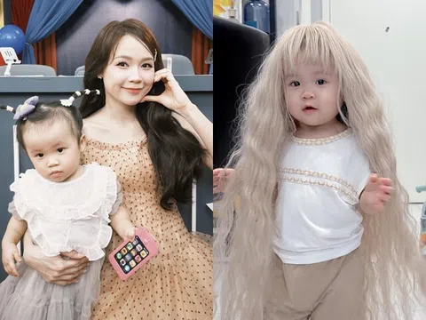Sao Việt 24h: Con gái lai Hàn Quốc của Sam "lạ hoắc" với mái tóc dài trắng xóa, xưa giống con trai giờ nhìn chuẩn công chúa