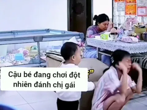 Hai chị em đánh nhau, mẹ phản ứng "khác biệt" nhưng được khen thông minh, nhiều người vội vào học hỏi