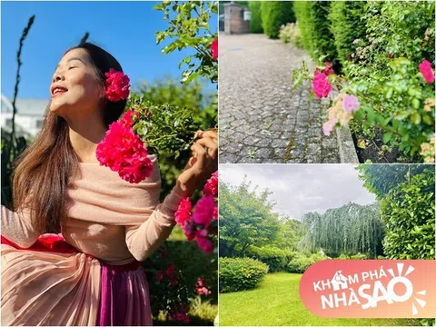 Khu vườn 1.000m2 đẹp như cổ tích của ca sĩ Mỹ Lệ ở nước ngoài, "ai lạc vào cũng sẽ thành công chúa"