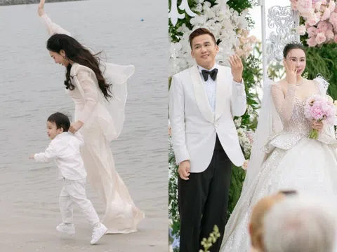 Hồ Quỳnh Hương hưởng tuần trăng mật với chồng điển trai, khoe quý tử đầu lòng rõ nét tuấn tú trông giống hệt bố