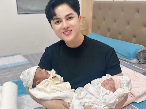 Có con sinh đôi một trai một gái, nam ca sĩ họ Khưu độc lạ nhất nhì Việt Nam đặt tên cho 2 con rất đặc biệt