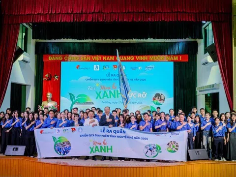 Remos phối hợp tổ chức Lễ ra quân Chiến dịch Sinh viên tình nguyện hè 2025 và chương trình “Flex – Mùa hè xanh rực rỡ”