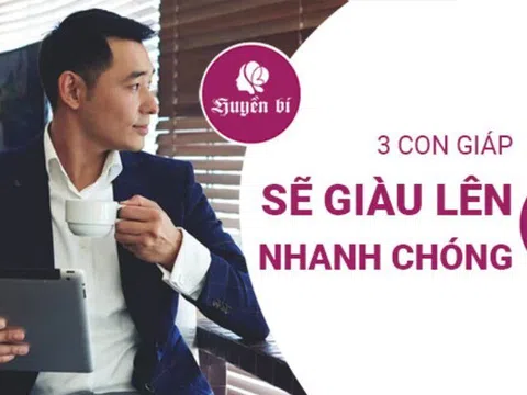 Đổi đời chóng mặt: Gọi tên 3 con giáp sẽ giàu lên nhanh chóng