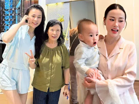 Phương Oanh khoe dáng nuột hơn thời chưa sinh con cho Shark Bình, đậm chất dâu hào môn được khen trông giống mẹ chồng