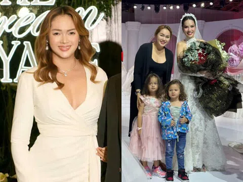 Á hậu 5 con khoe "cặp tuyết lê căng tràn" sau khi bị chê xuề xòa, tuyên bố "muốn mỗi năm cưới một chồng"