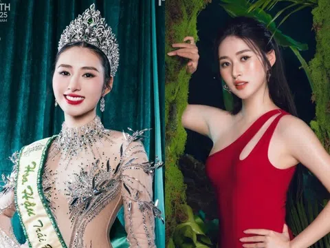 Tân Hoa hậu Trái đất 2025 vừa đăng quang là con gái Thượng tá: Bị gọi là Miss trả bài, dân mạng thắc mắc: "Mua giải?"