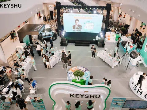 Mỹ phẩm Keyshu khẳng định chất lượng bằng sự thấu hiểu khách hàng, qua sự kiện tại Aeon Mall Hà Đông