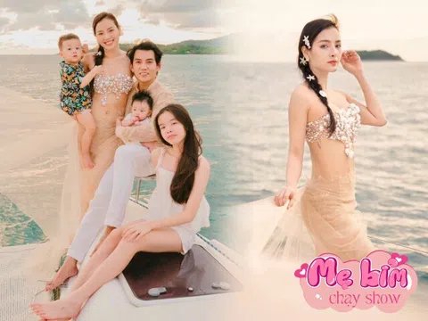 Phương Trinh Jolie: "Khi không có vú em, mẹ chồng phụ chăm cháu buổi tối để tôi được ngủ thẳng giấc"