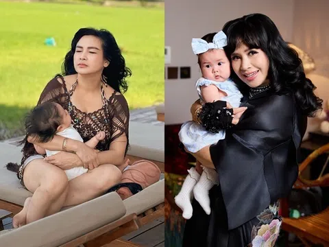 Sao Việt 24h: NSND Thanh Lam khoe cảnh bế bồng "tiểu công chúa", Hoa hậu Giáng My phải khen diva đẹp hơn từ ngày "lên chức"