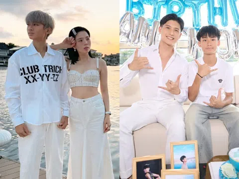 Lệ Quyên sung sướng ngắm con trai rõ nét tuấn tú, phản ứng khi quý tử được khen nhìn giống tình trẻ của mẹ
