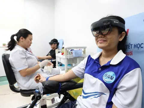 Abbott Việt Nam đưa công nghệ thực tế ảo tích hợp vào hiến máu tình nguyện