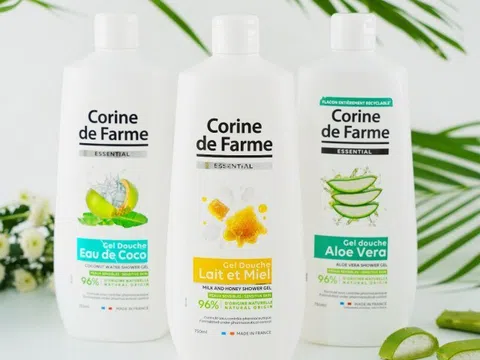 Thức tỉnh mọi giác quan với sữa tắm từ thiên nhiên nước Pháp