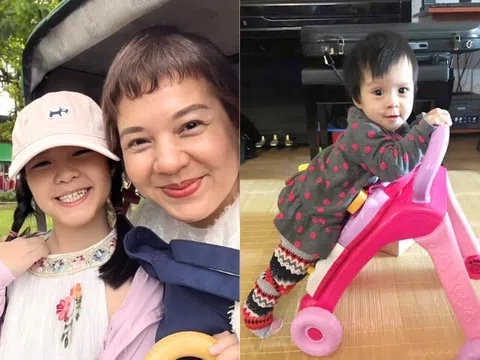 U50 mới sinh con thứ 2, MC Diễm Quỳnh khoe ái nữ trổ nét xinh xắn, cô bé 8 tuổi là "bản sao" của mẹ