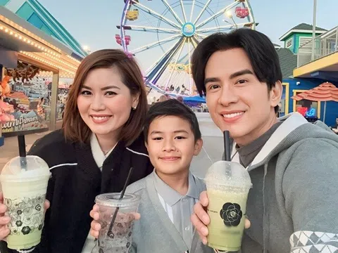 Đan Trường sang Mỹ nghỉ hè cùng con trai và vợ cũ, doanh nhân Thủy Thiên sẽ về Việt Nam vì ngày đặc biệt của người cũ