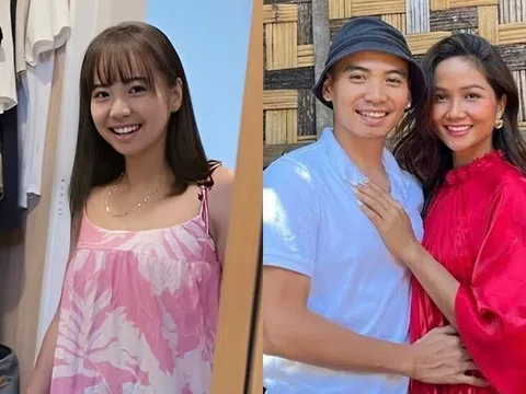 Chồng H'Hen Niê mặc váy làm "bùng nổ" mạng xã hội vì xinh như gái Nhật, Tuấn Khôi ngại ngùng khi đi tập gym