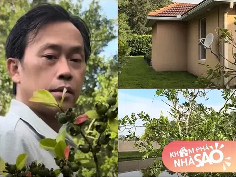 Em trai ruột hé lộ khu vườn rộng nhà Hoài Linh bên Mỹ, có cây ổi lạ và nhiều cây trái Việt Nam