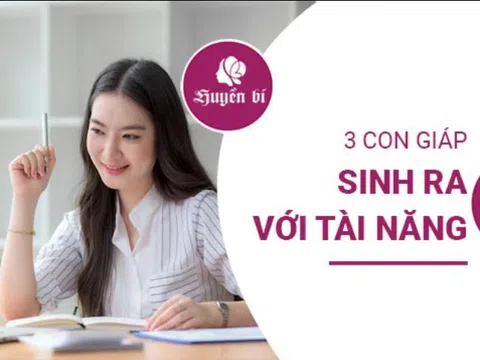 Bí mật 'khủng': 3 con giáp được vũ trụ ban tặng tài năng đặc biệt