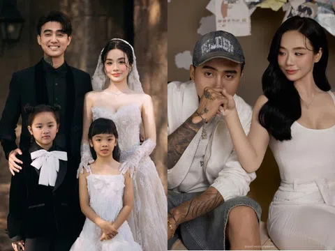 Đám cưới Cindy Lư - Đạt G: 2 con riêng của cô dâu xuất hiện đặc biệt trong ngày vui của bố mẹ